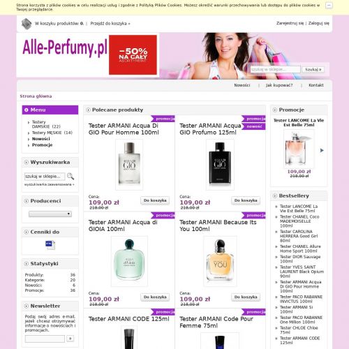 Perfumy sklep internetowy