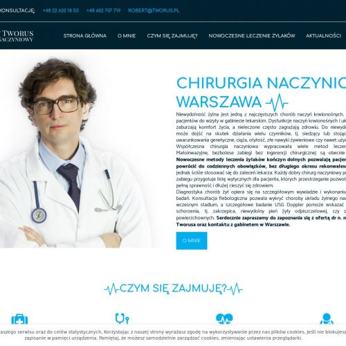 Chirurg naczyniowy Warszawa