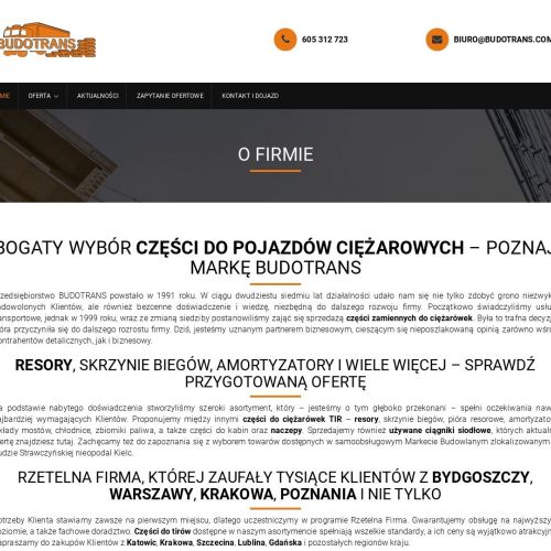 Części do ciężarówek Warszawa