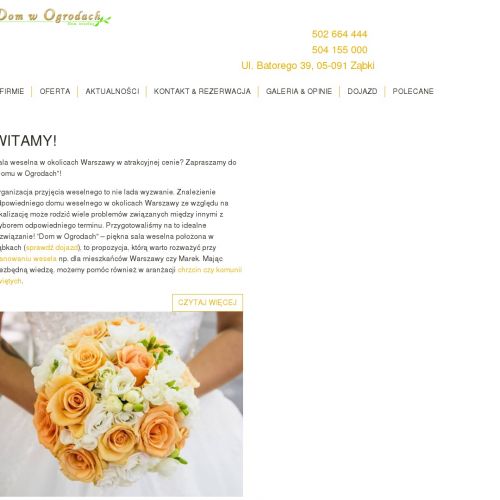 Sala bankietowa Warszawa