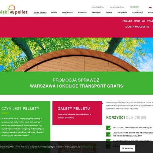 Warszawa - pellet ceny