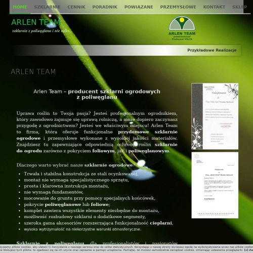 Szklarnia cena - Poznań