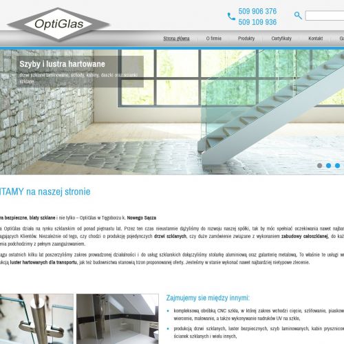 Nowy Sącz - drzwi szklane