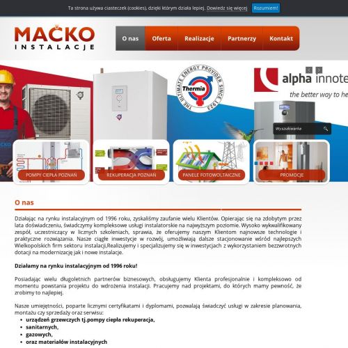 Pompa gruntowa thermia w Swarzędzu