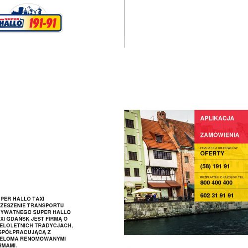 Gdańsk - taksówka kombi