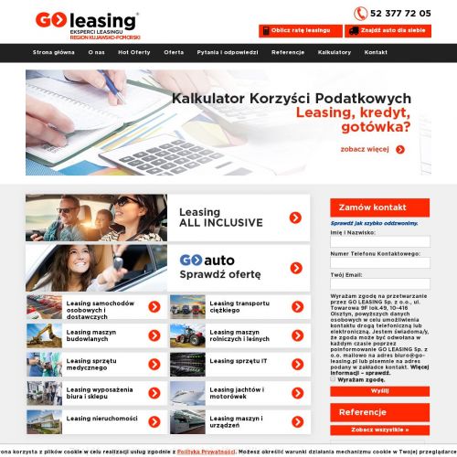 Kalkulator leasing - Bydgoszcz