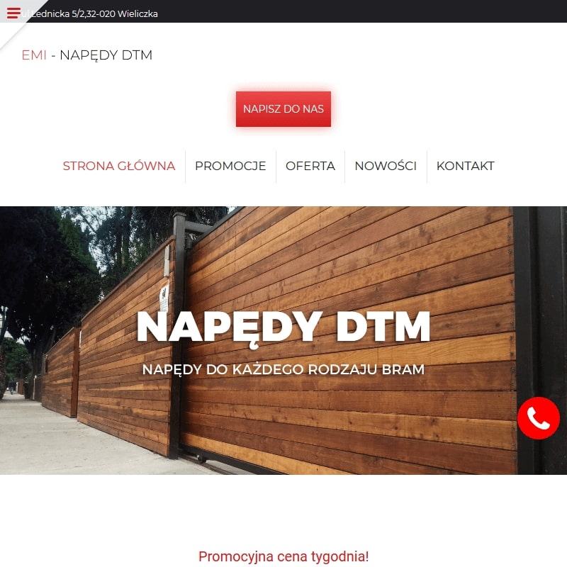 Nowy Sącz - napędy dtm