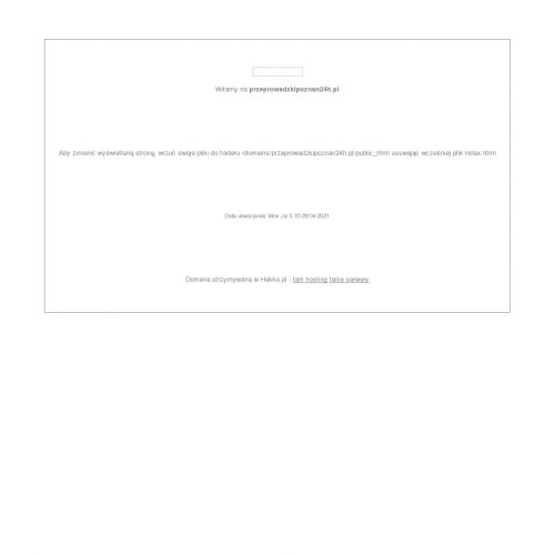 Transport poznań cennik w Warszawie