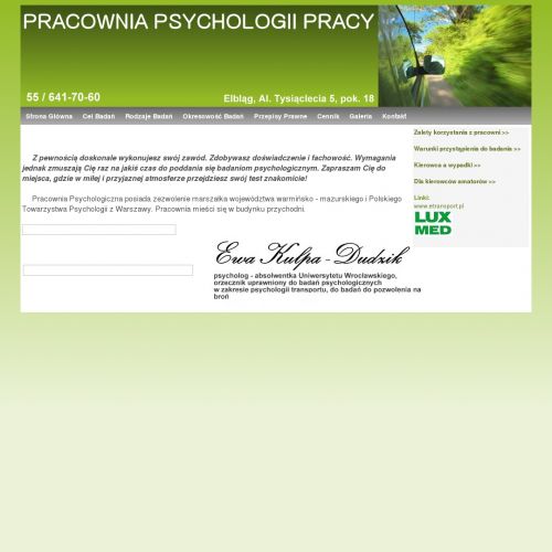 Psychotesty dla kierowców Elbląg