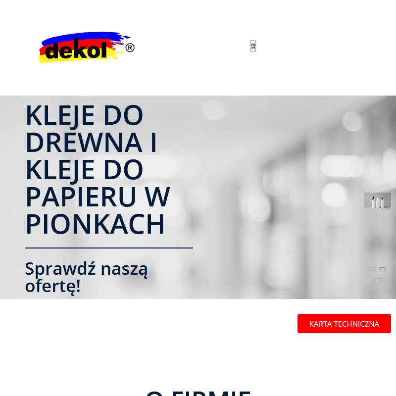 Kleje do szkoły producent