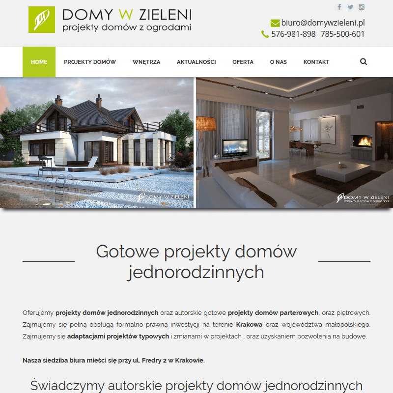 Projekty domów parterowych w Poznaniu