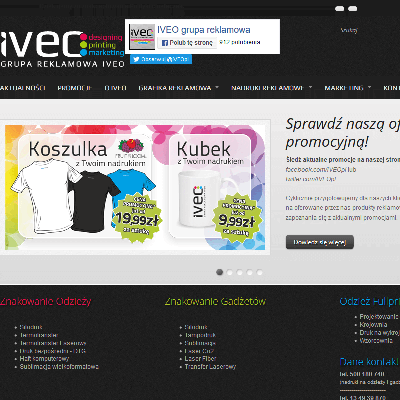 Znakowanie odzieży firmowej