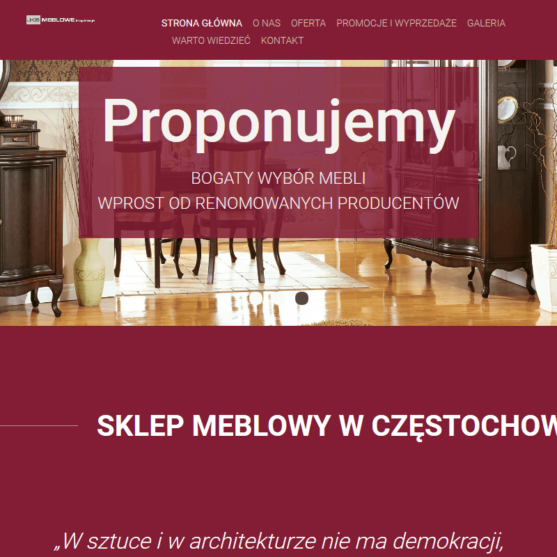 Włoszczowa - nowoczesne meble