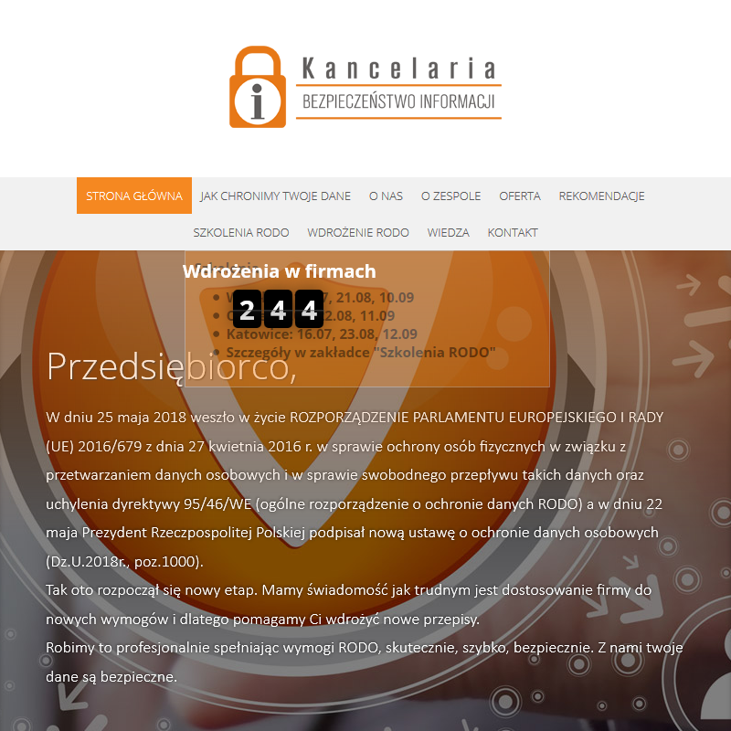 Ochrona danych osobowych w Katowicach