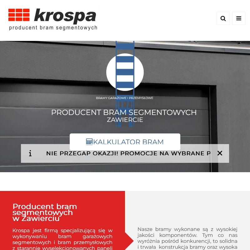 Producent bram przemysłowych w Krakowie