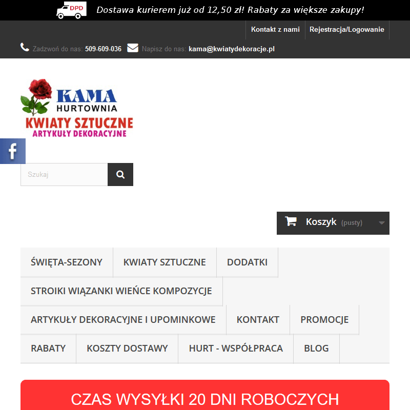 Kompozycje z kwiatów sztucznych