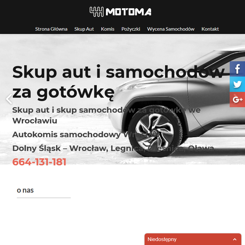 Skup aut za gotówkę świdnica