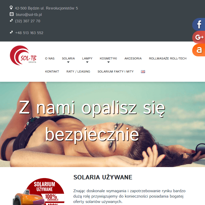 Katowice - serwis solarium śląsk