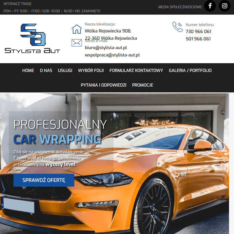 Reklamy na auto w Lubartowie